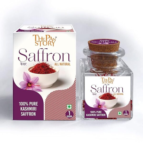 Pure Original Kashmiri Saffron Kesar - Image 3