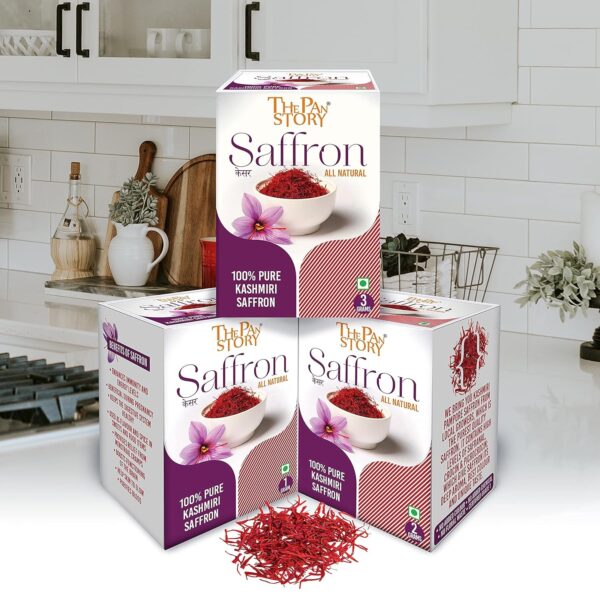 Pure Original Kashmiri Saffron Kesar - Image 7