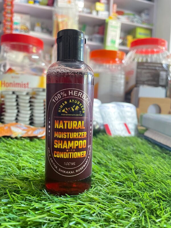 Natural Moisturizer Shampoo With Conditioner -100Ml
